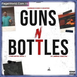 Guns And Bottles Poster