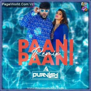 Paani Paani Remix Poster
