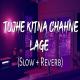 Tujhe Kitna Chahne Lage (Slowed And Reverb) Poster